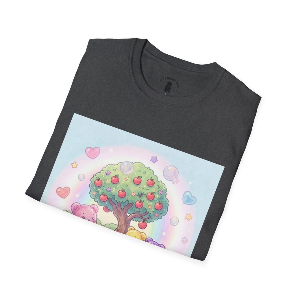 Story time with Friends, Gooey Gummy Bears— Kawaii Graphic T-Shirt