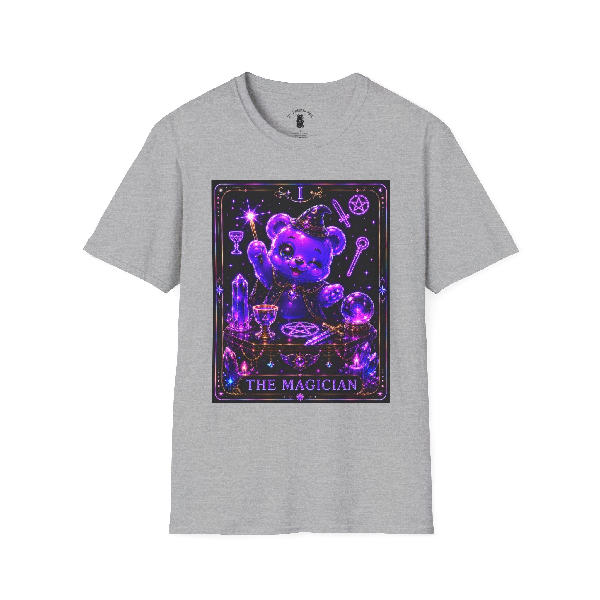 The Magician Oozy Bear Gummy Tarot Card Special Addition- Kawaii Graphic Tee
