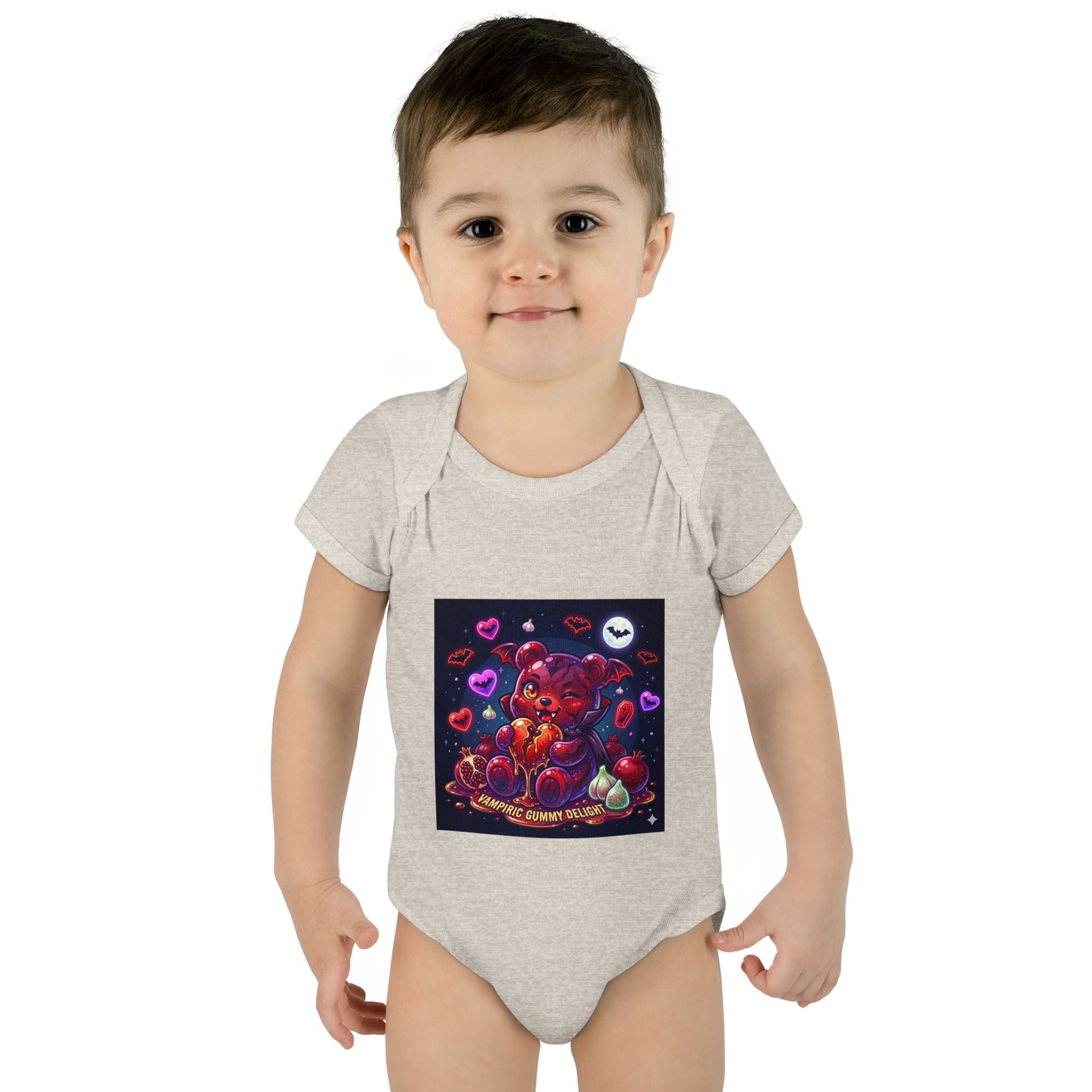 Baby Bodysuit - Cute Vampire Gooey Gummy Bear