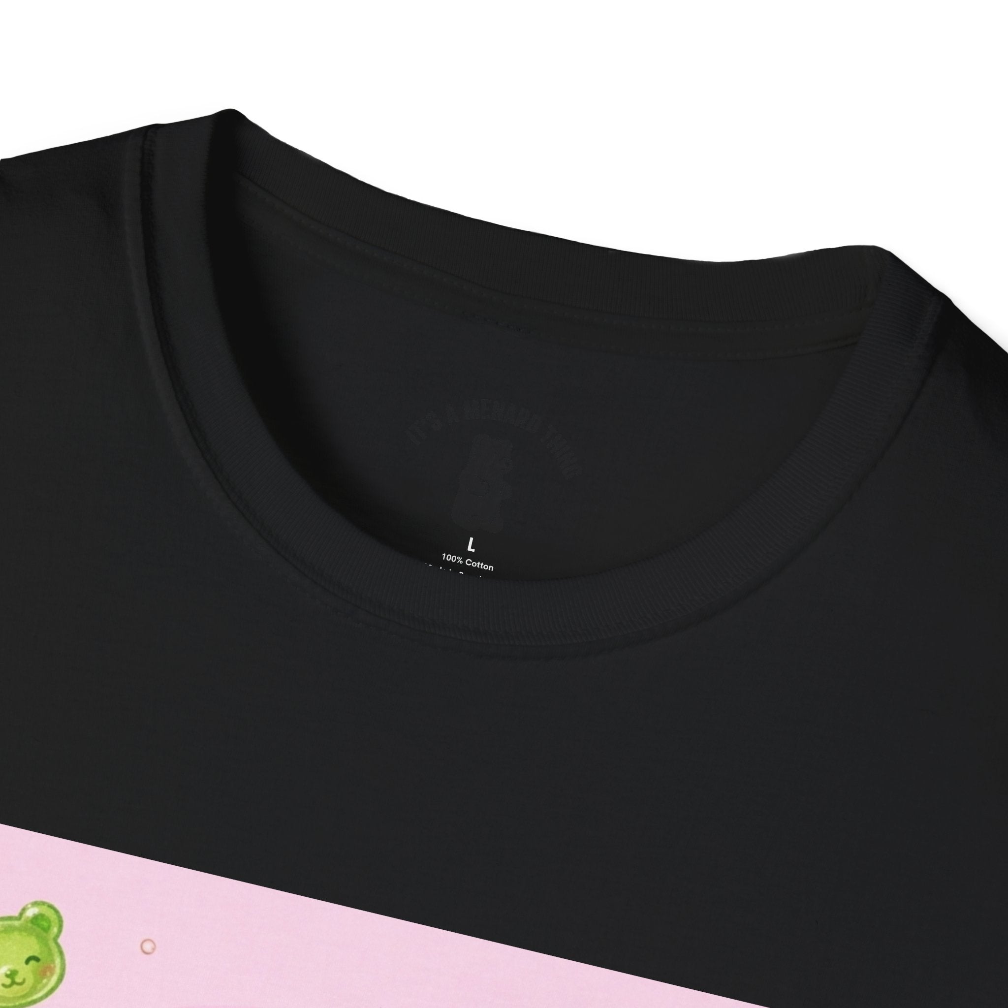 Lime Green Smooth Margaritta Boozy Gooey Gummy Bear- Kawaii Graphic T-Shirt