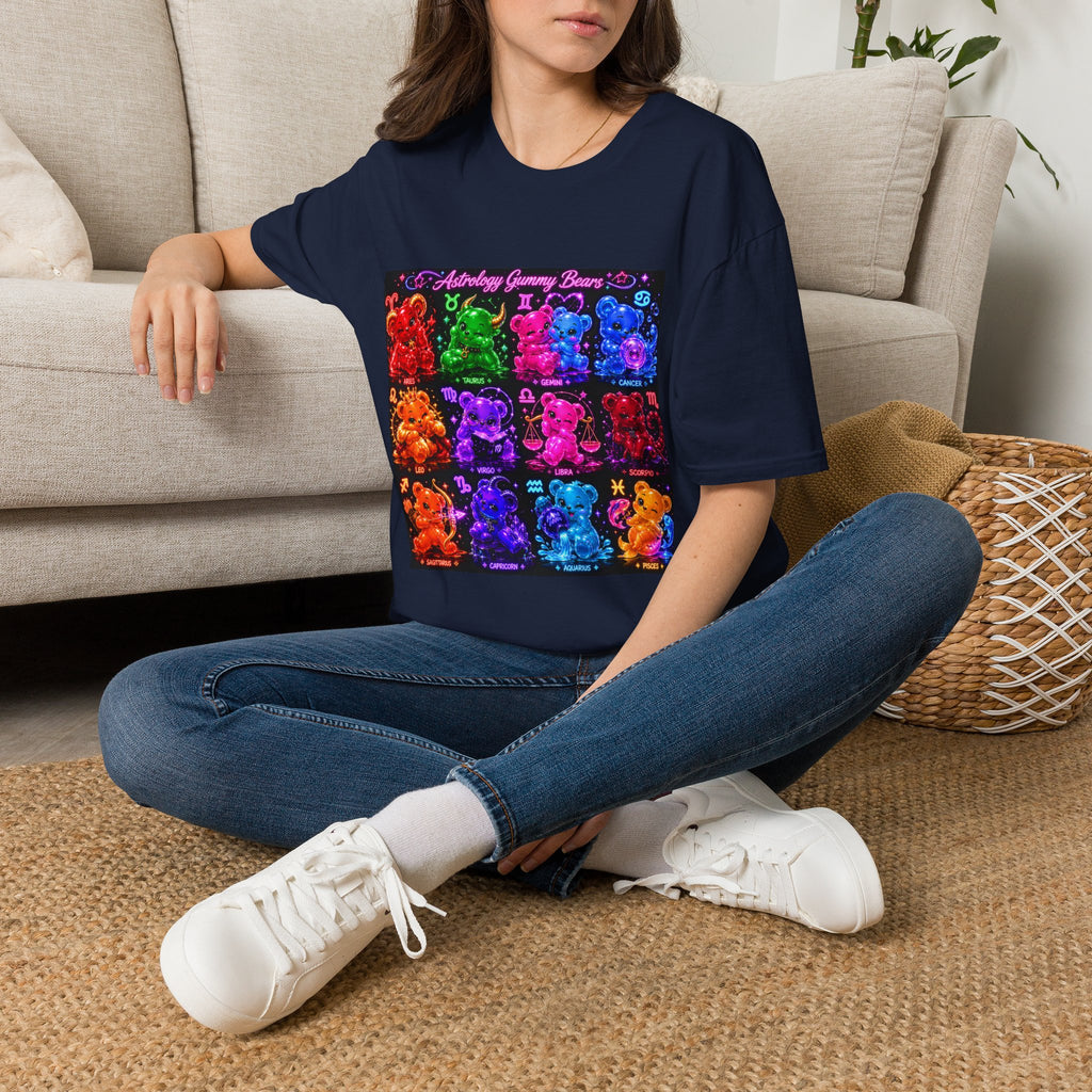 Astrology Gummy Bears Special Addition Grid — Colorful Graphic Shirt