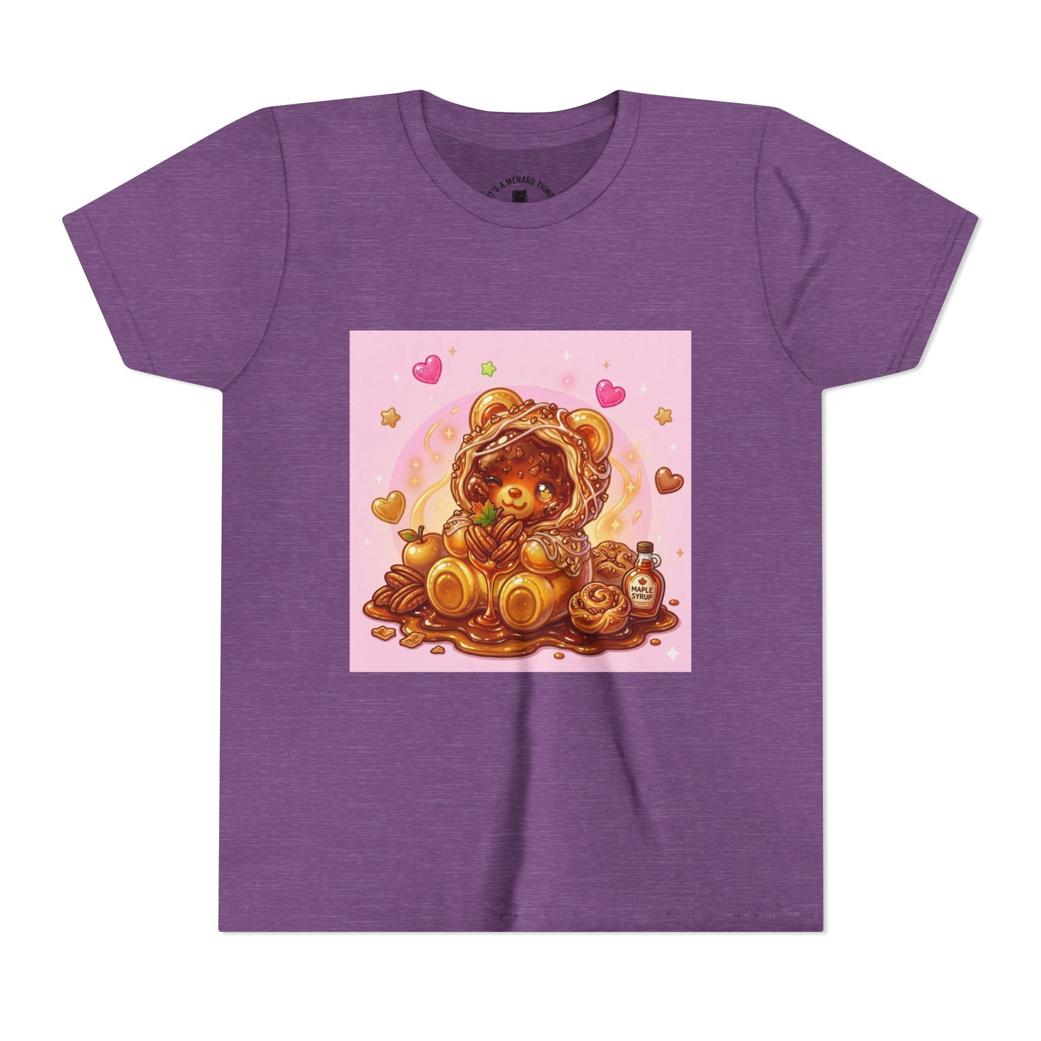 Cinnamon, Butter & Pecan Danish Gooey Gummy Bear Youth T-Shirt