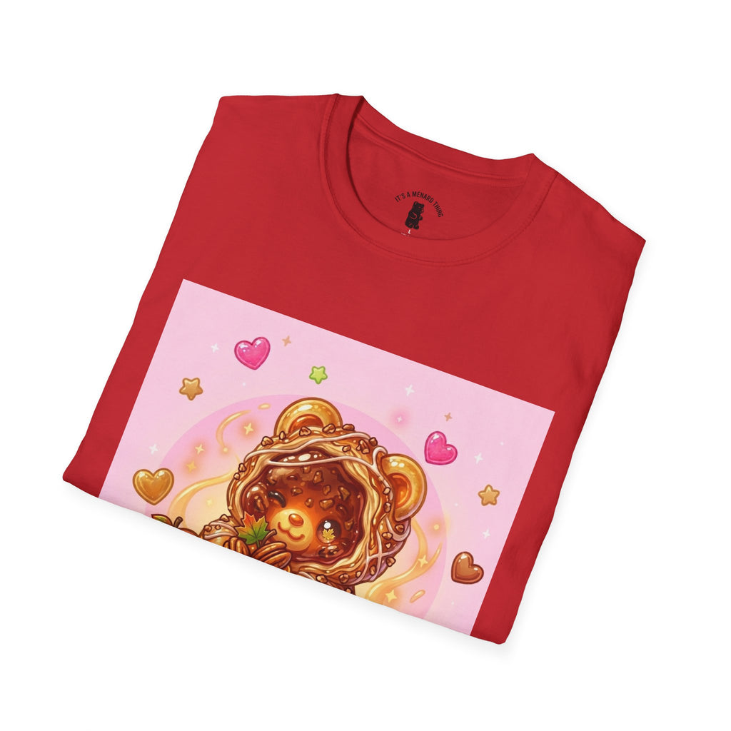 Maple Pecan Danish Gooey Gummy Bear — Kawaii Graphic T-Shirt