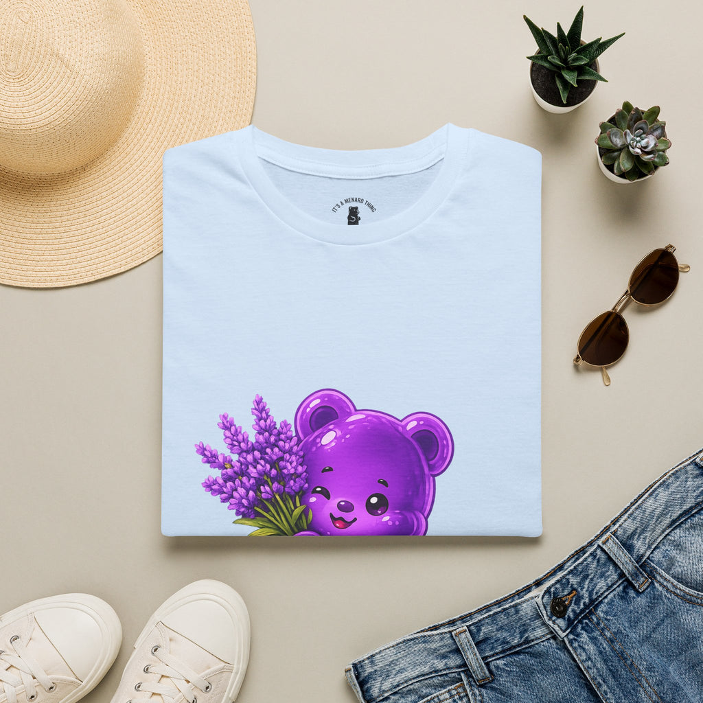 Special Lavender flower, Oozy Bear Gummy Friend- Graphic Shirt