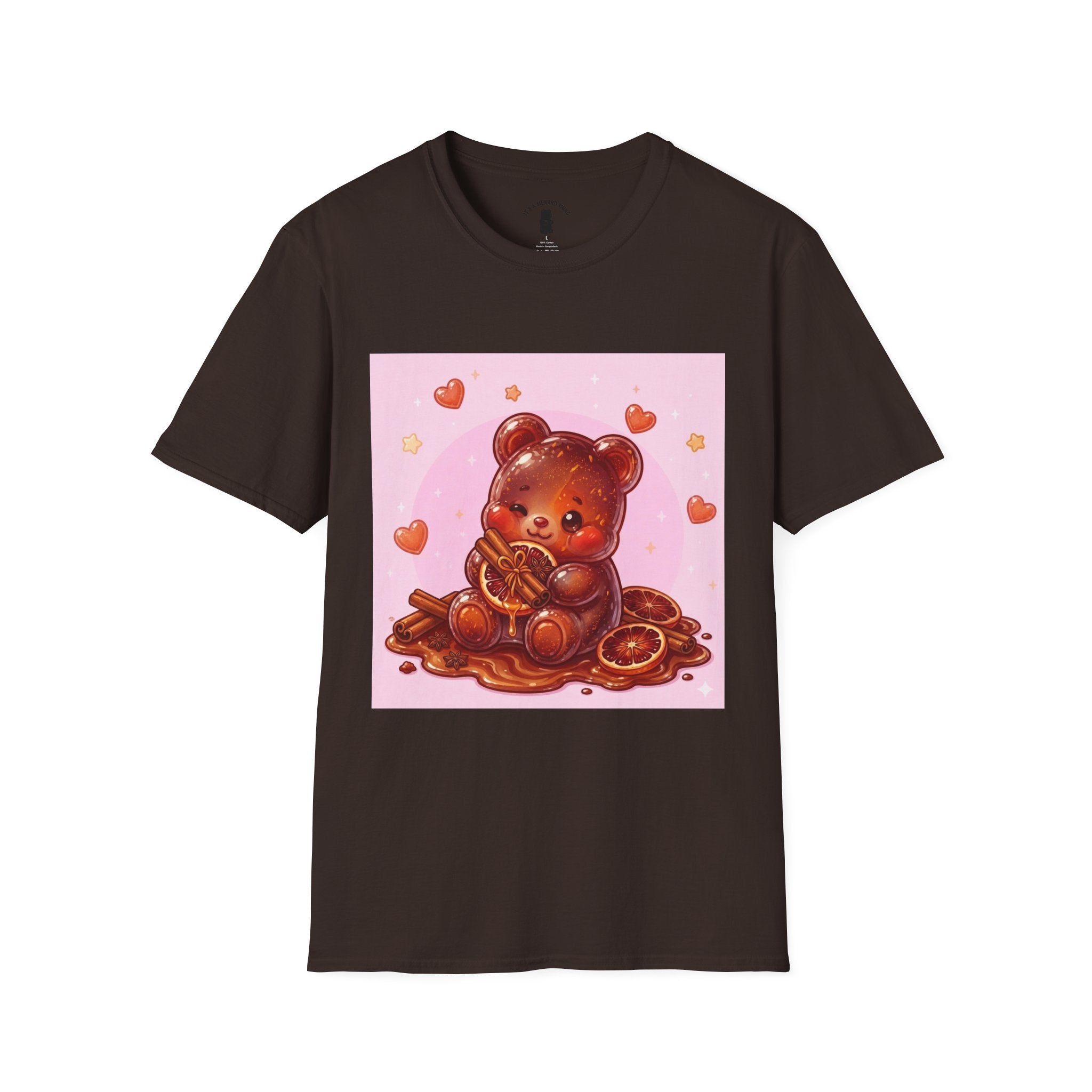Blood Orange Cinnamon Gooey Gummy Bear — Adorable Graphic T-Shirt