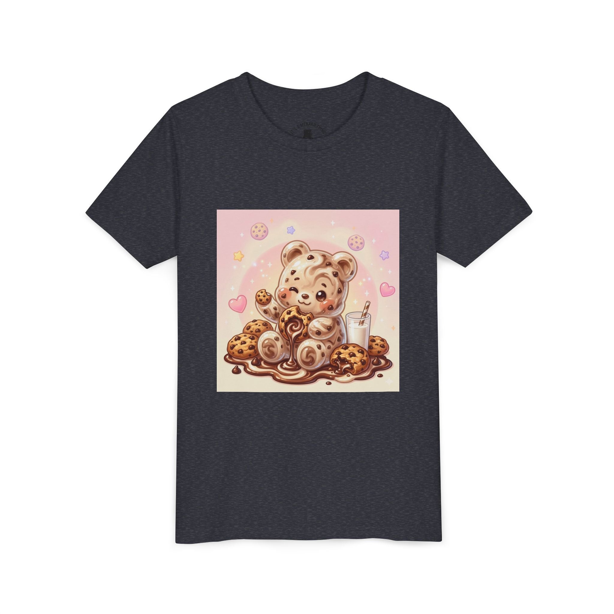 Cookies & Milk Gooey Fudge Gummy Bear Graphic Shirt