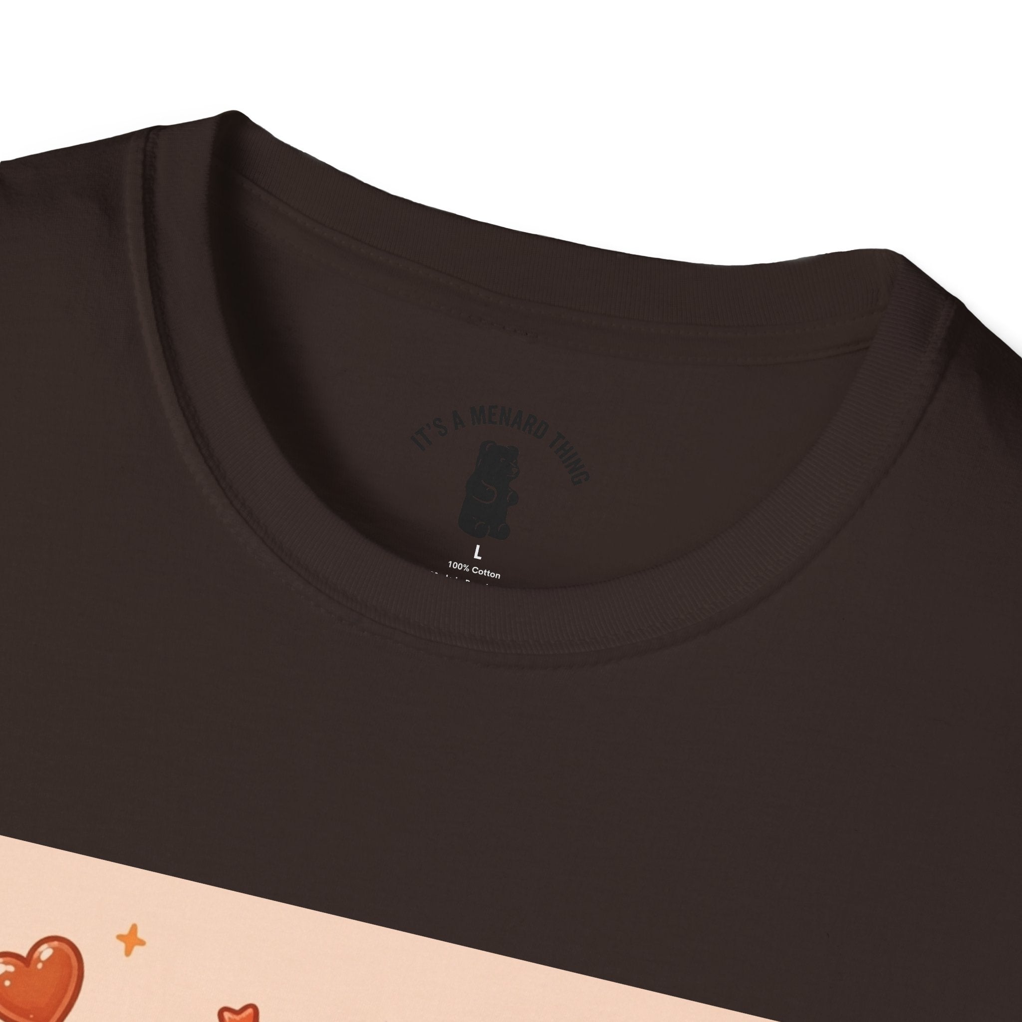 Pumpkin Spice Latte Time, With Pie and Love Gooey Gummy Bear — Kawaii Graphic Tee