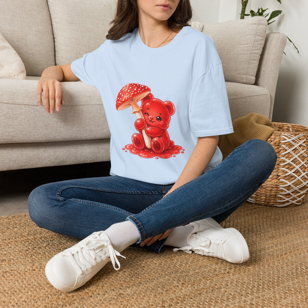 The Fly Agaric Fungi Special, Red Oozy Bear Gummy Friend- Graphic Shirt