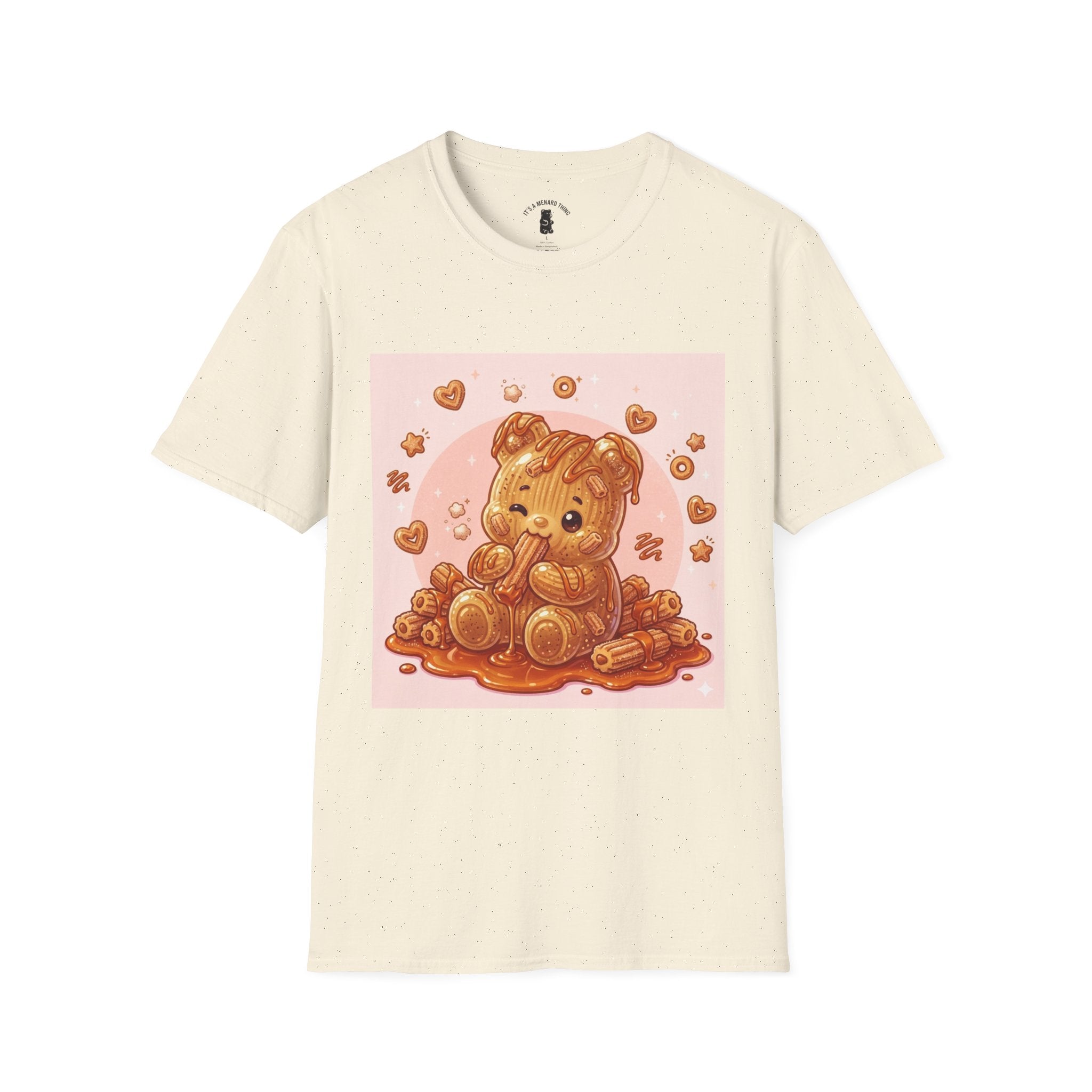 Cinnamon Churro & Dulc de Leche Gooey Gummy Bear — Cute Graphic T-Shirt