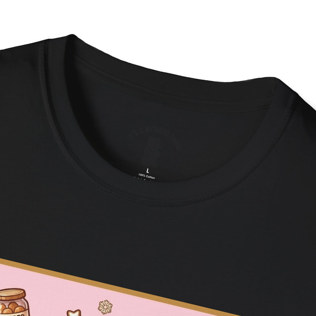 Kawaii Gingerbread Gooey Gummy Bear- Graphic T-Shirt