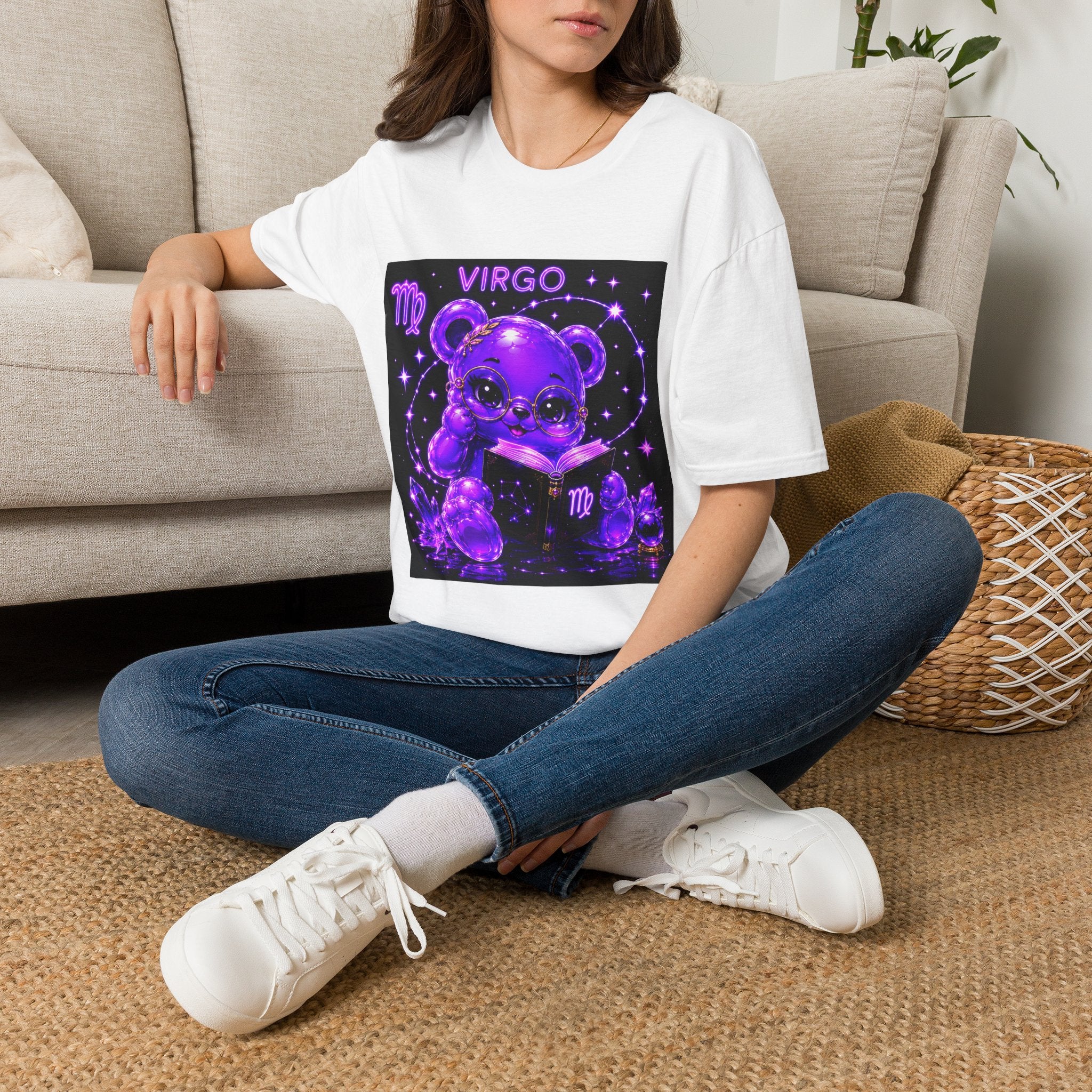 Virgo Zodiac Astrology Oozy Bear Friend Special Addition- Graphic Shirt