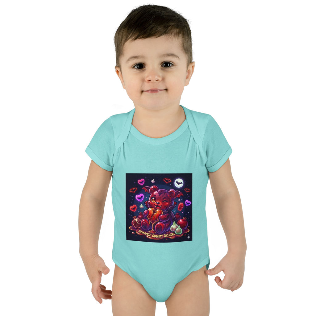 Baby Bodysuit - Cute Vampire Gooey Gummy Bear