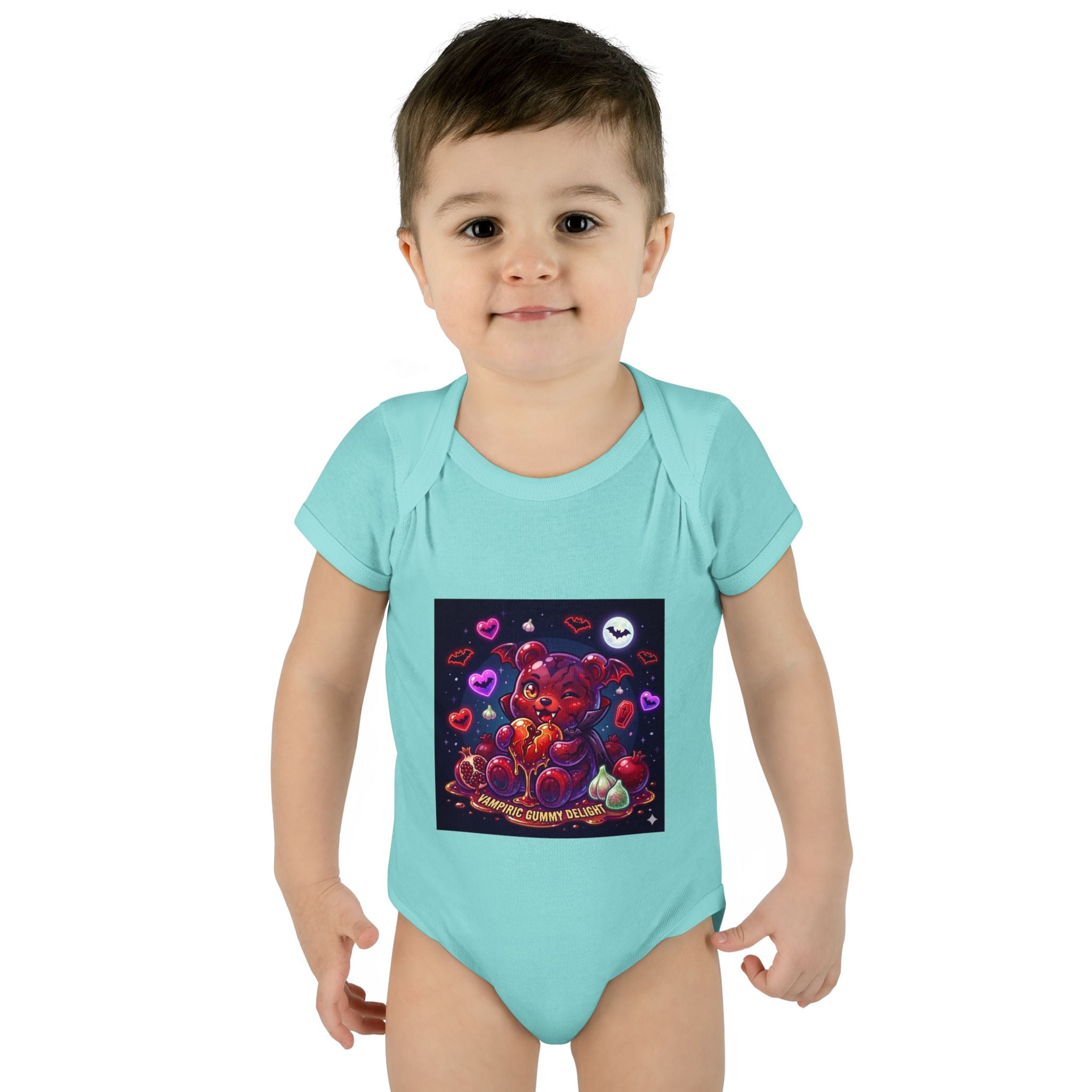 Baby Bodysuit - Cute Vampire Gooey Gummy Bear