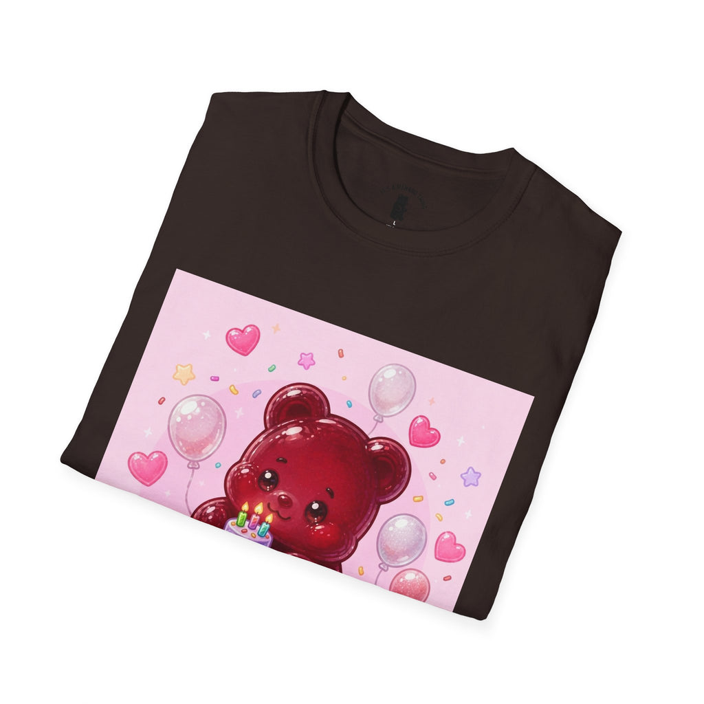 Kawaii Gummy Bear Birthday T-Shirt