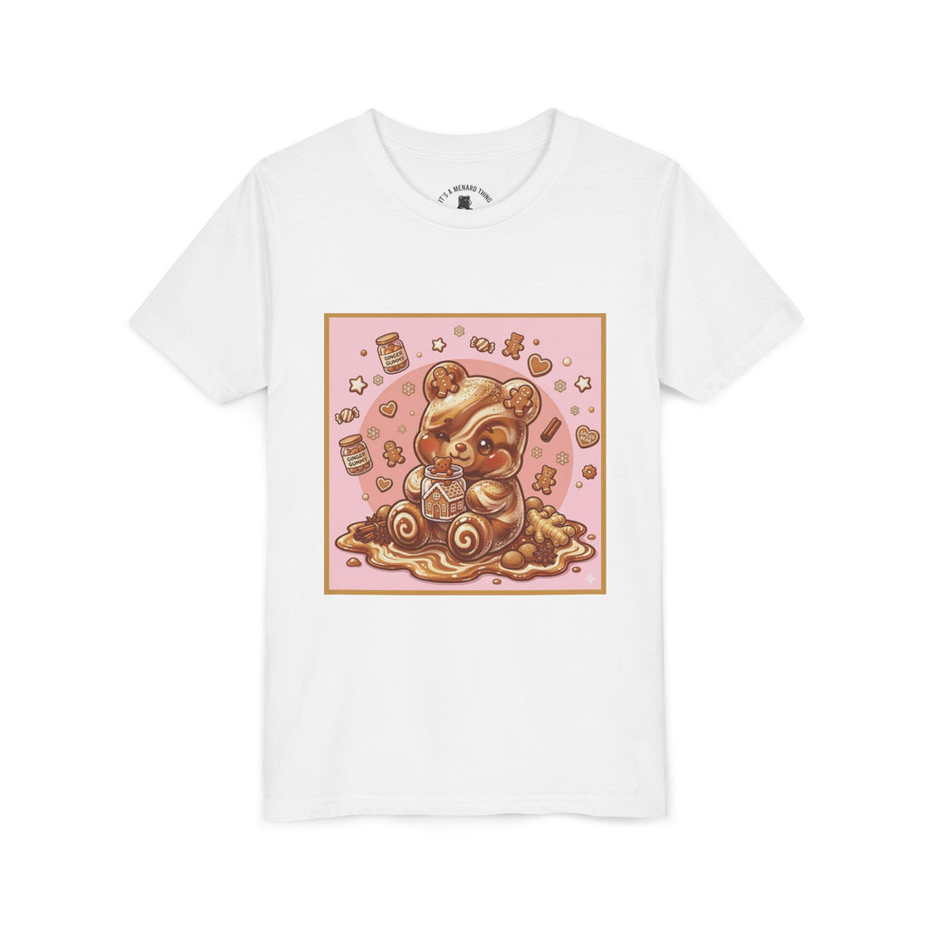Gooey Gummy Bear Ginger Bread Graphic Youth T-Shirt