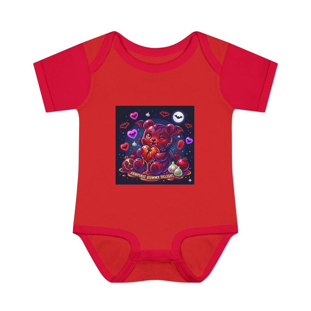 Baby Bodysuit - Cute Vampire Gooey Gummy Bear