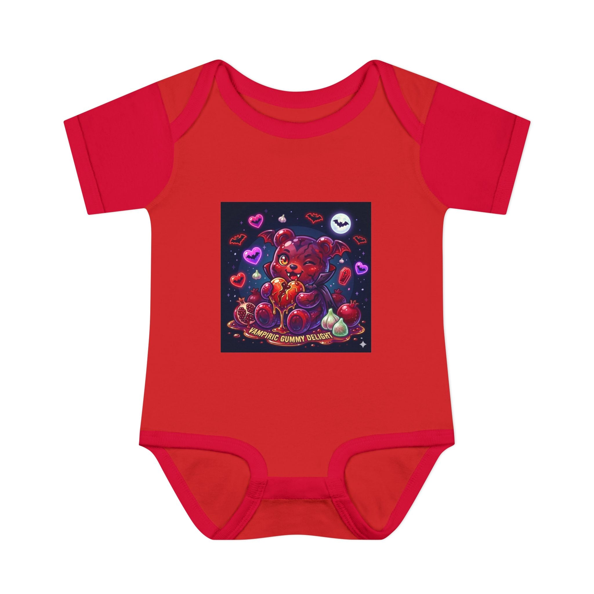 Baby Bodysuit - Cute Vampire Gooey Gummy Bear