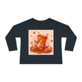 Sweet Pumpkin & Spiced Latte, Oozy Bear Gummy Friend- Kids Graphic Long Sleeve Shirt