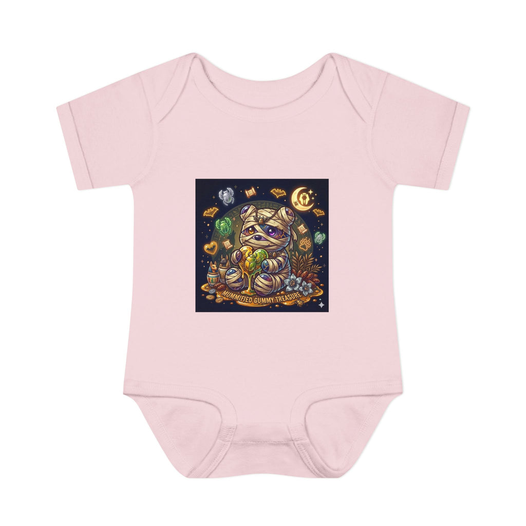 Infant Bodysuit - Cute Gooey Mummy Bear Halloween