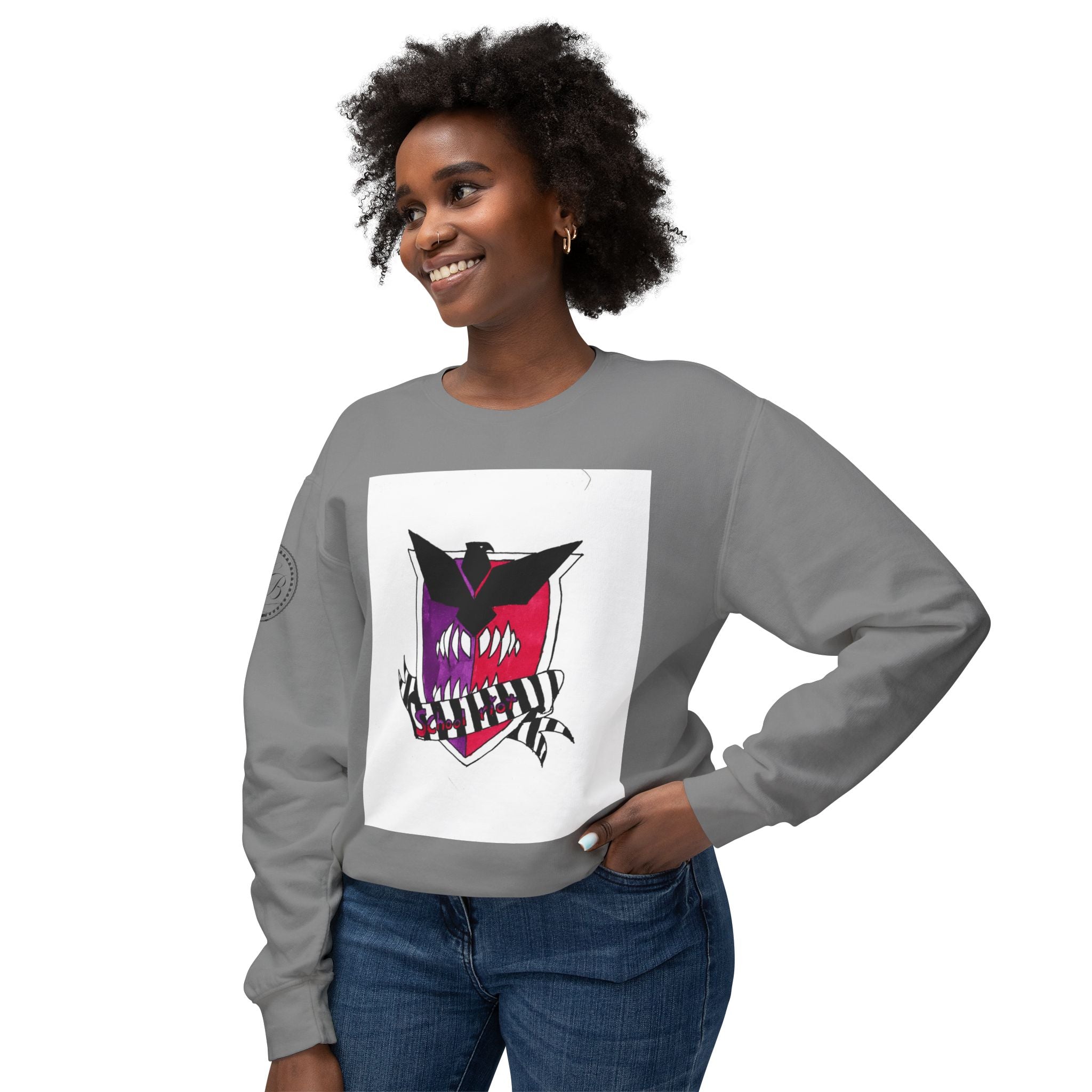 "School Riot" Hexilda Bane School Graphic Sweatshirt