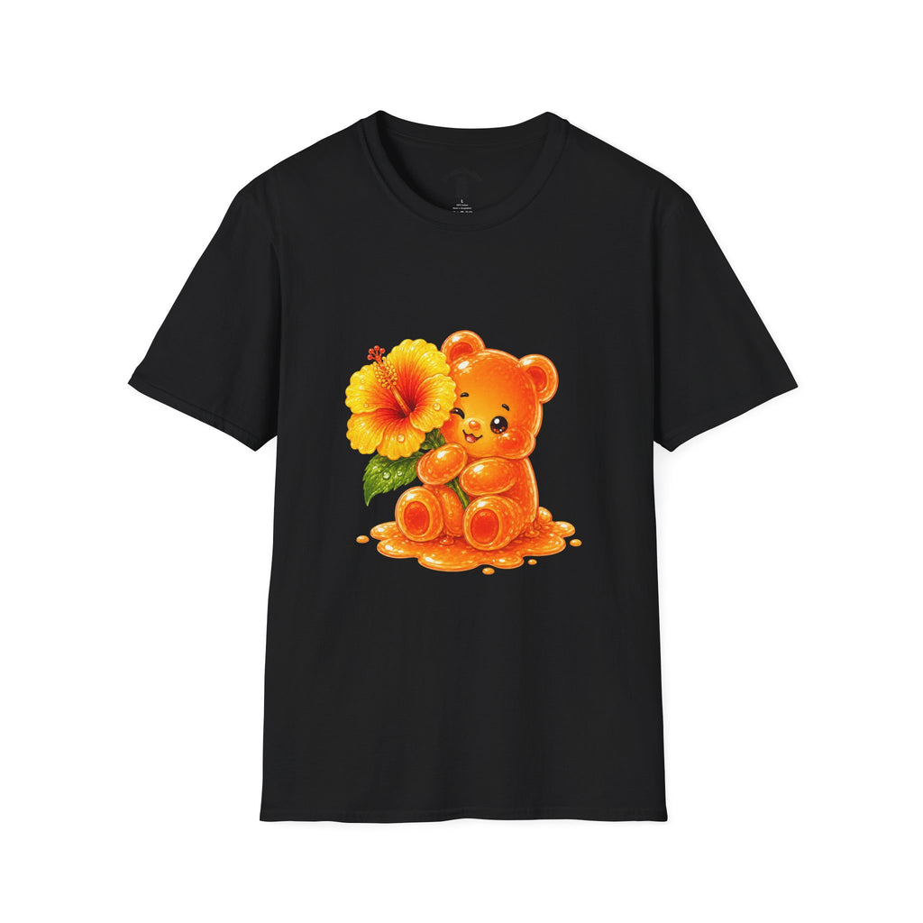 Hello Hibiscus, Orange Oozy Bear Gummy Friend Special Flower Addition- Grap