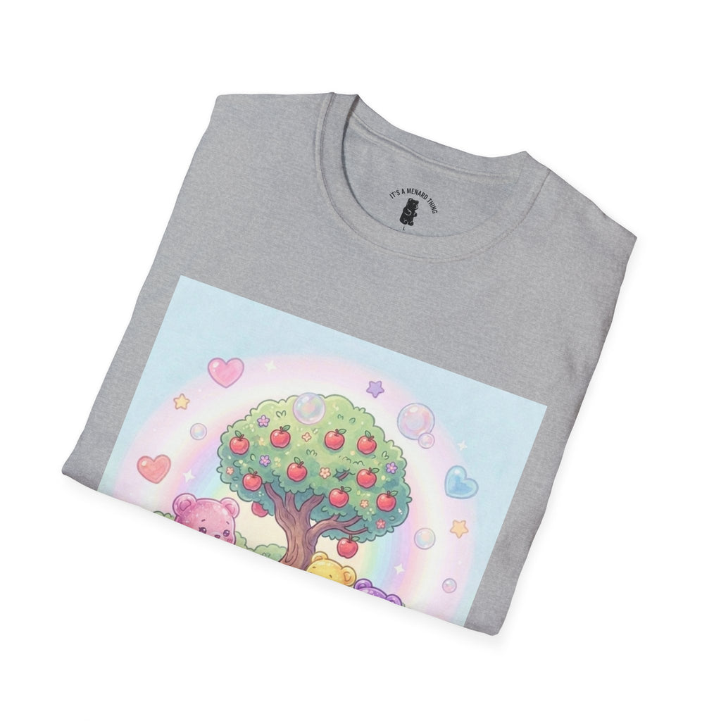 Story time with Friends, Gooey Gummy Bears— Kawaii Graphic T-Shirt