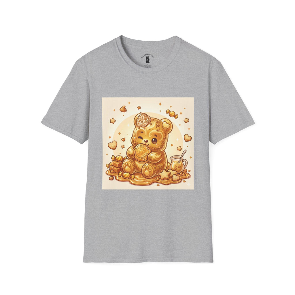 Butterscotch Drizzle Gooey Gummy Bear — Kawaii Graphic T-Shirt