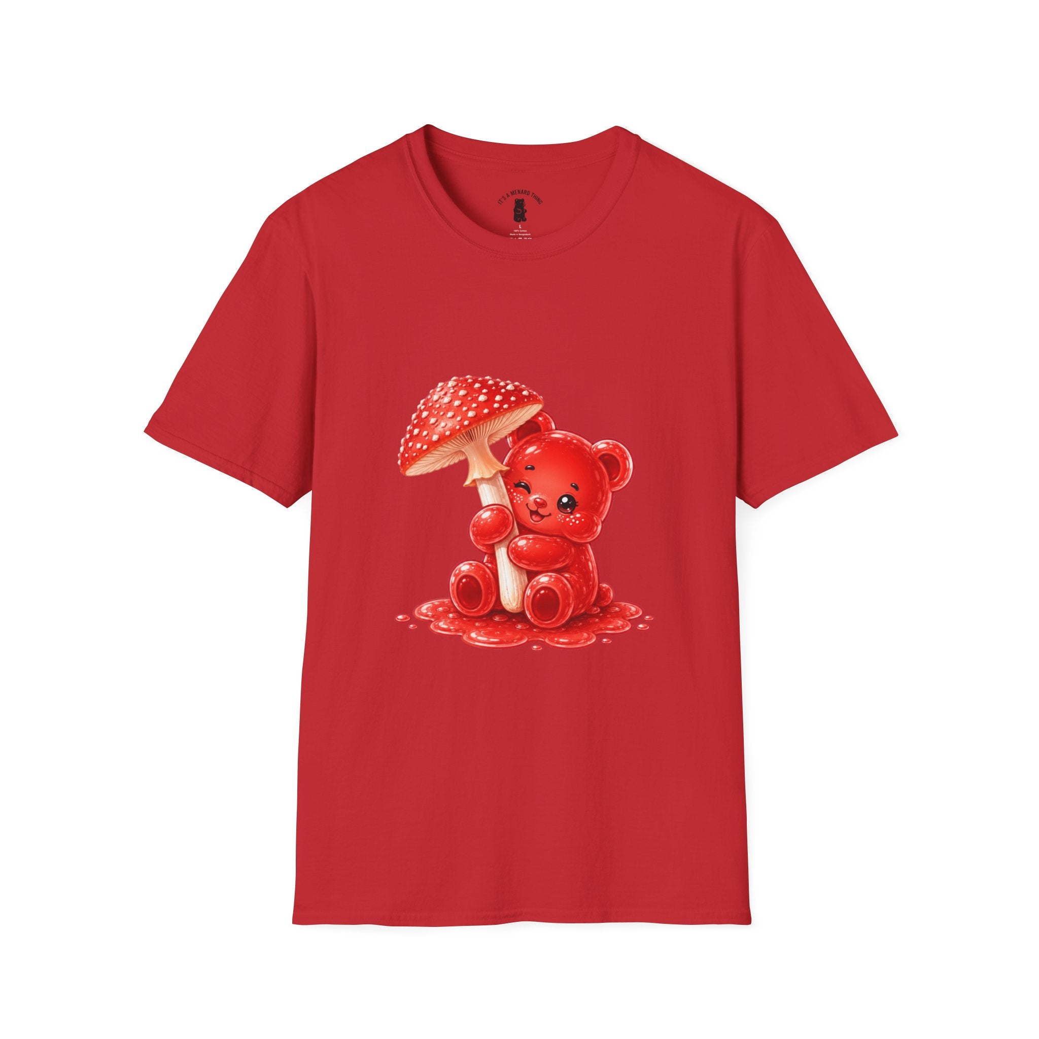 The Fly Agaric Fungi Special, Red Oozy Bear Gummy Friend- Graphic Shirt