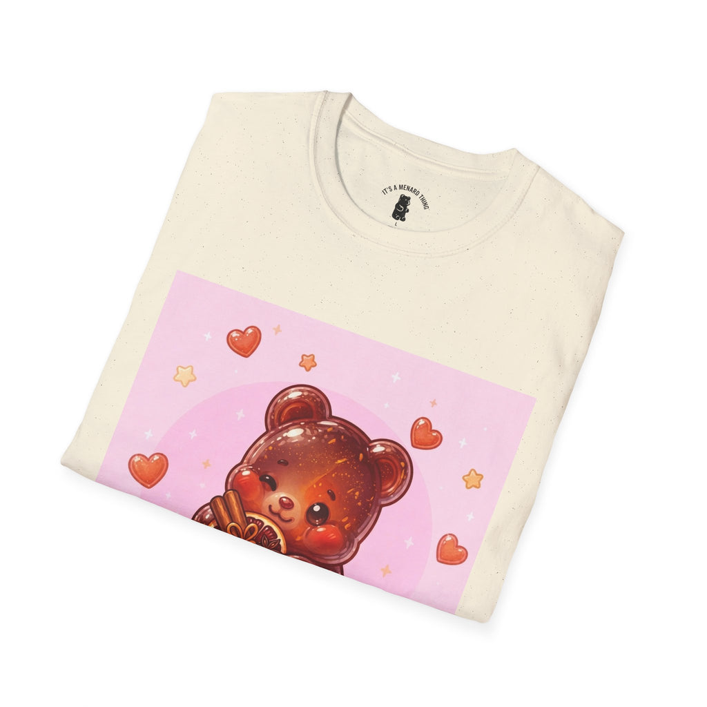 Blood Orange Cinnamon Gooey Gummy Bear — Adorable Graphic T-Shirt