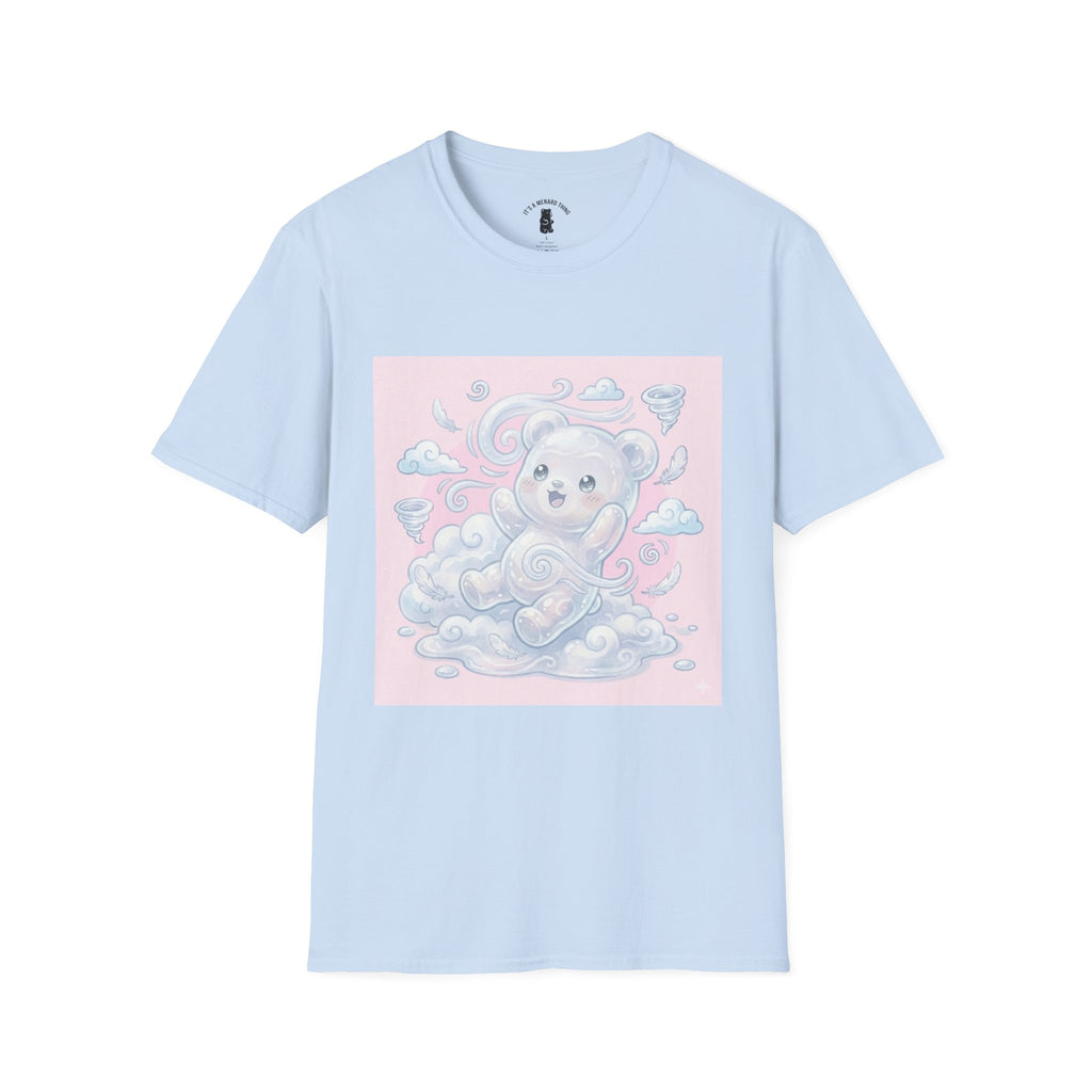Elemental, Air White Gooey Gummy Bear — Pastel Graphic Tee