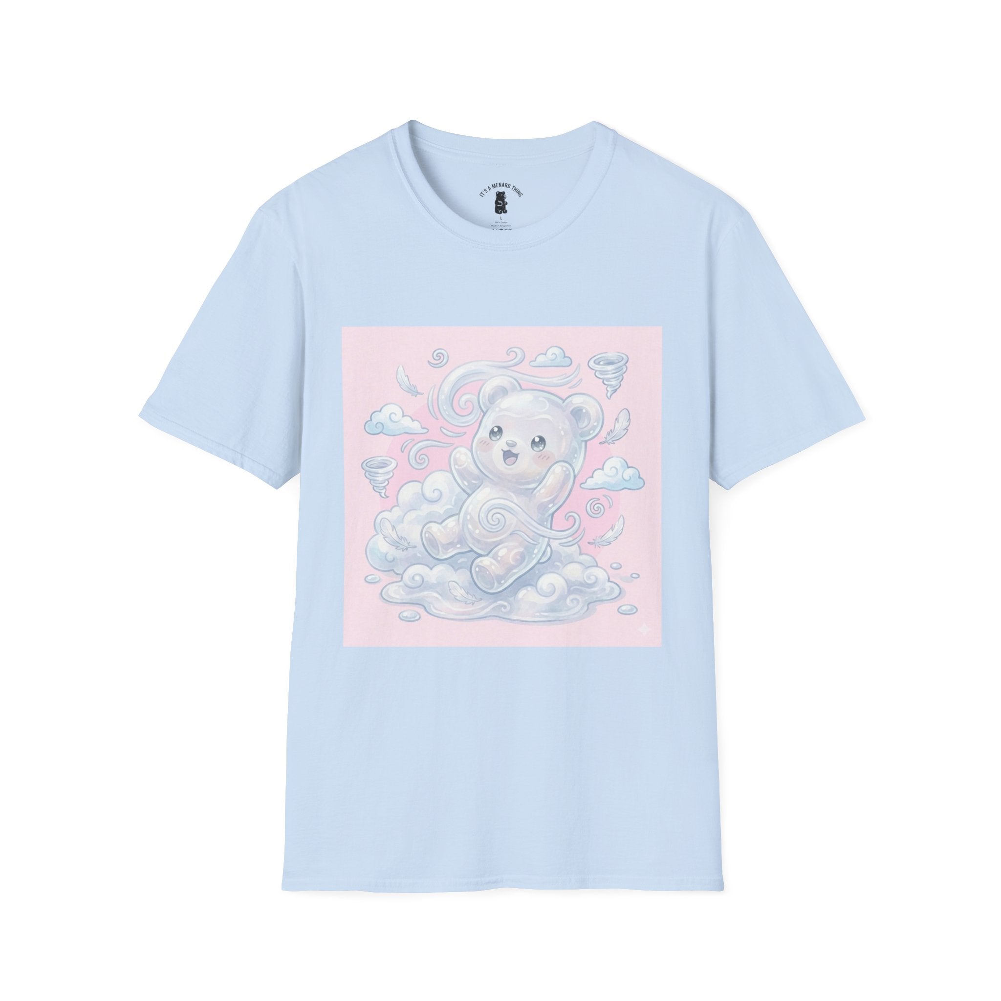 Elemental, Air White Gooey Gummy Bear — Pastel Graphic Tee
