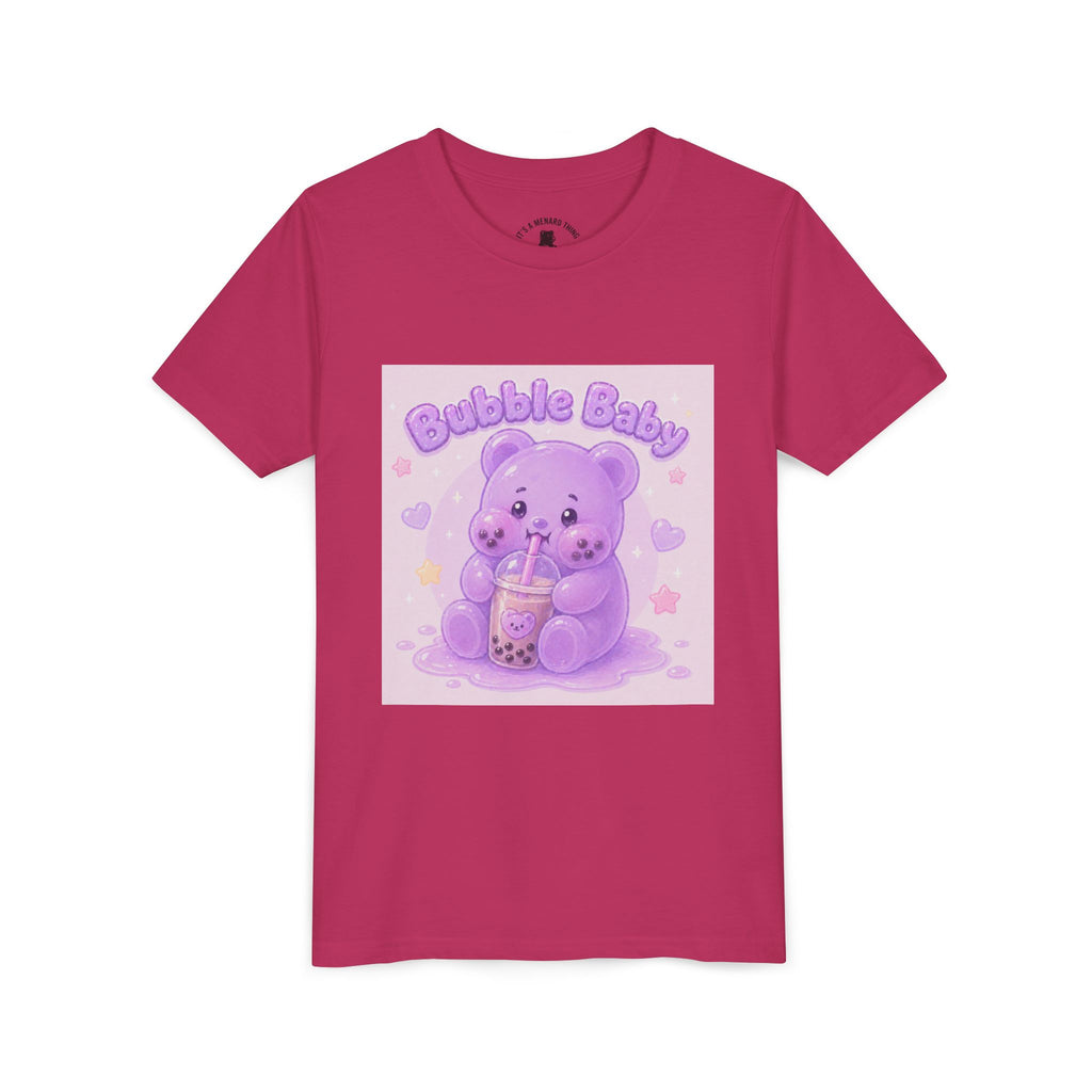 'Bubble Baby' Gooey Gummy Bear Boba Milk Tea Graphic