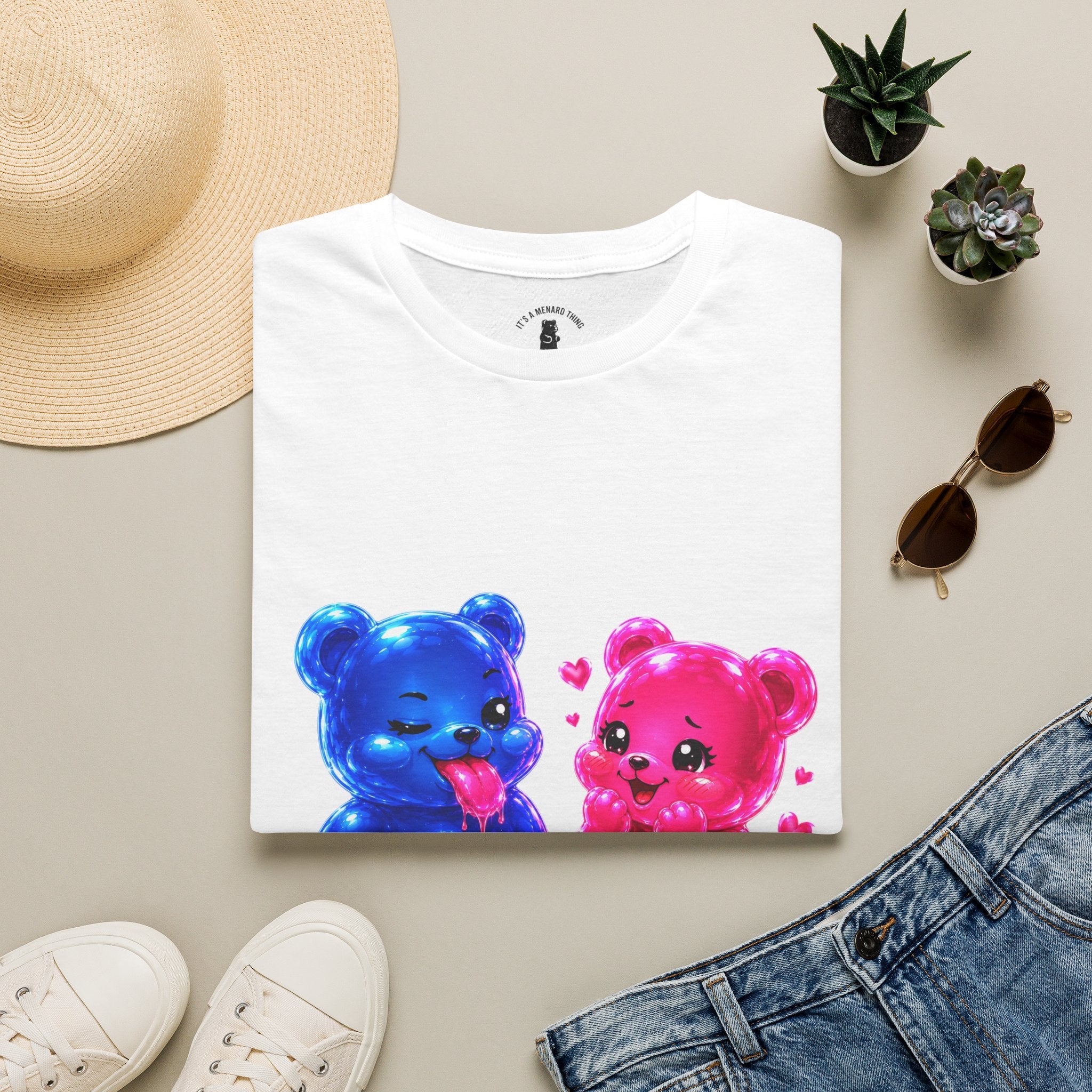 Any Suggestions? Special Additon Oozy Bears Gummy Couple- Graphic Shirt