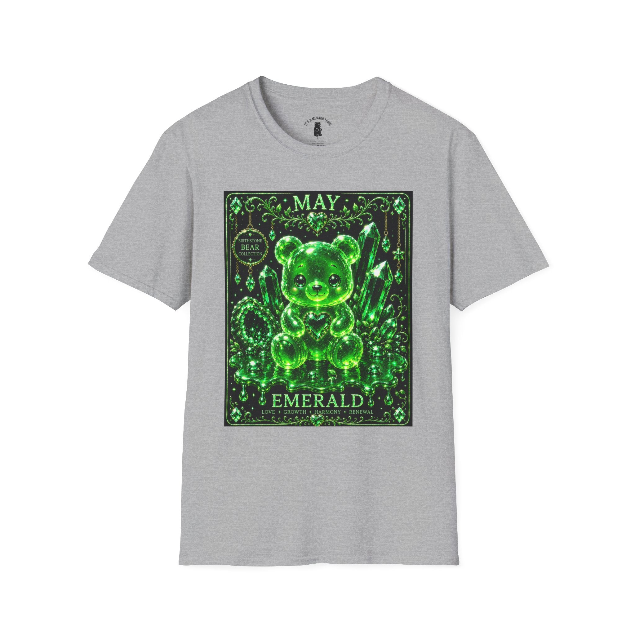 May, Emerald Birthstone Oozy Bear Gummy Special Addition- Graphic Shirt