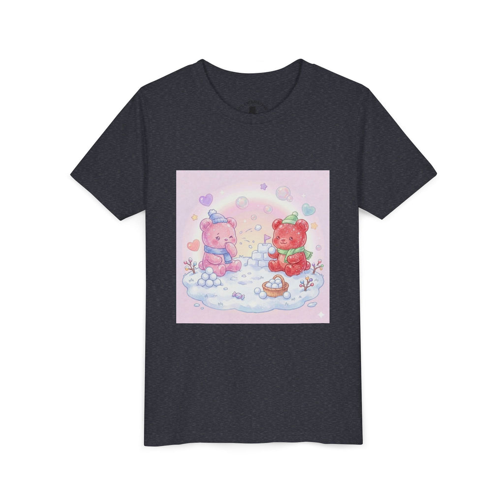 Duo Gooey Gummy Bear Snowball game T-Shirt