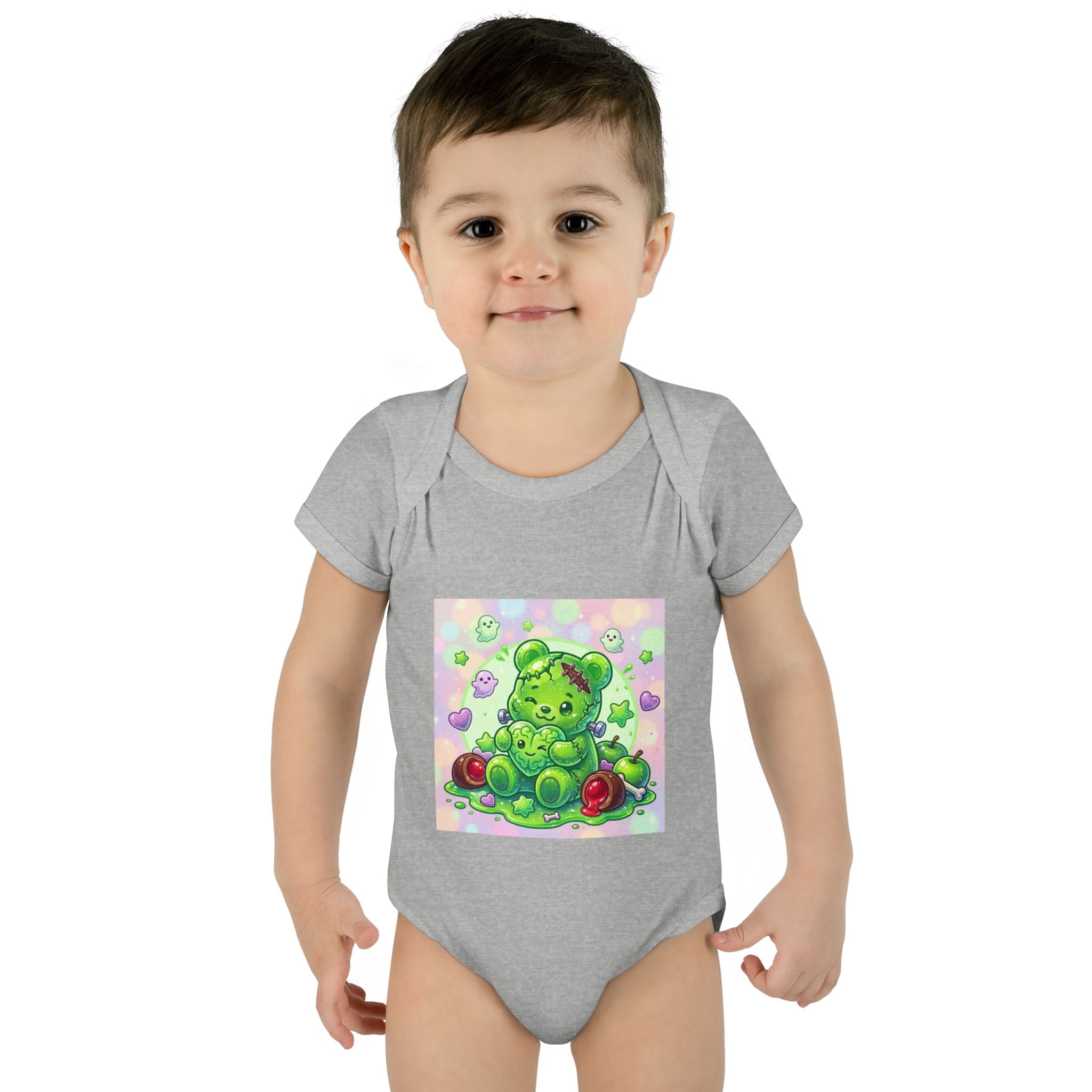 Baby Bodysuit Franken-Gooey-Gummy Stein Halloween