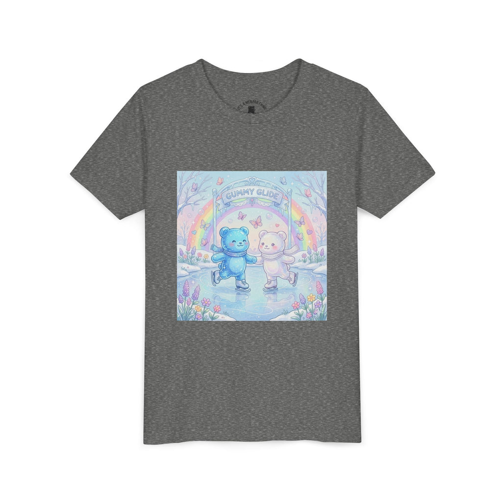 Ice Skating Gooey Gummy Bears- Youth T-Shirt