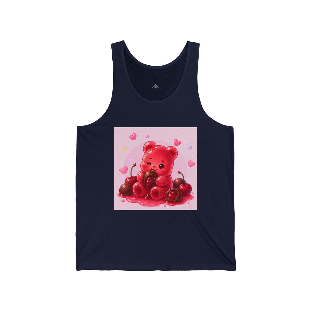 Cherry Chocolate Cordial, Red Gooey Gummy Bear- Kawaii Graphic T-Shirt