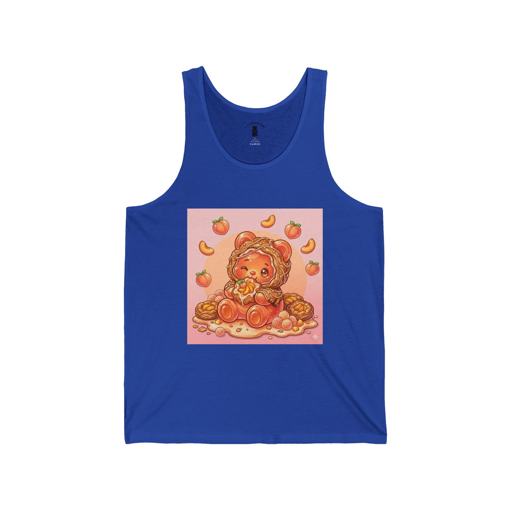 Special Peach Danish, Puff Pastry PJ Gooey Gummy Bear — Kawaii Graphic Tank