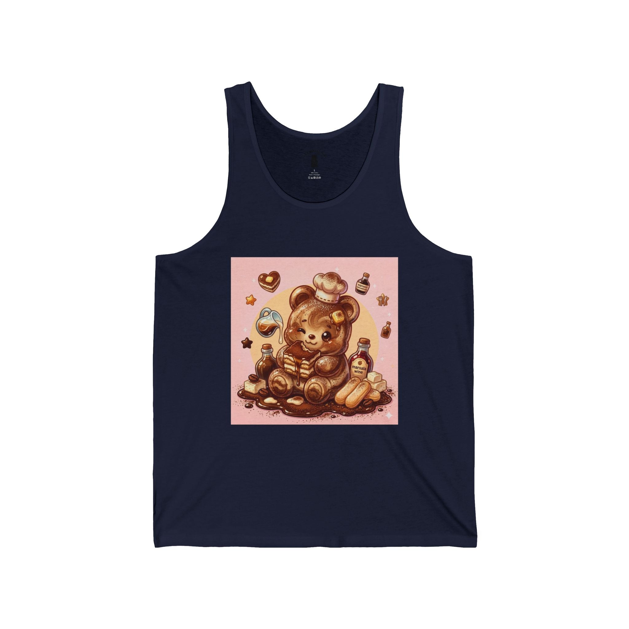 Treat me To Some Tiramisu Please, Gooey Gummy Bear— Cute Graphic Tank Top