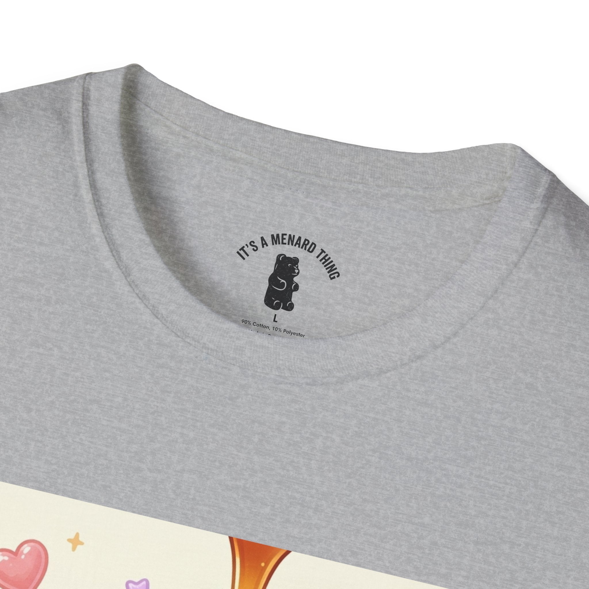 Cute Thick Fluffy Pancake Gooey Gummy Bear — Kawaii Illustration