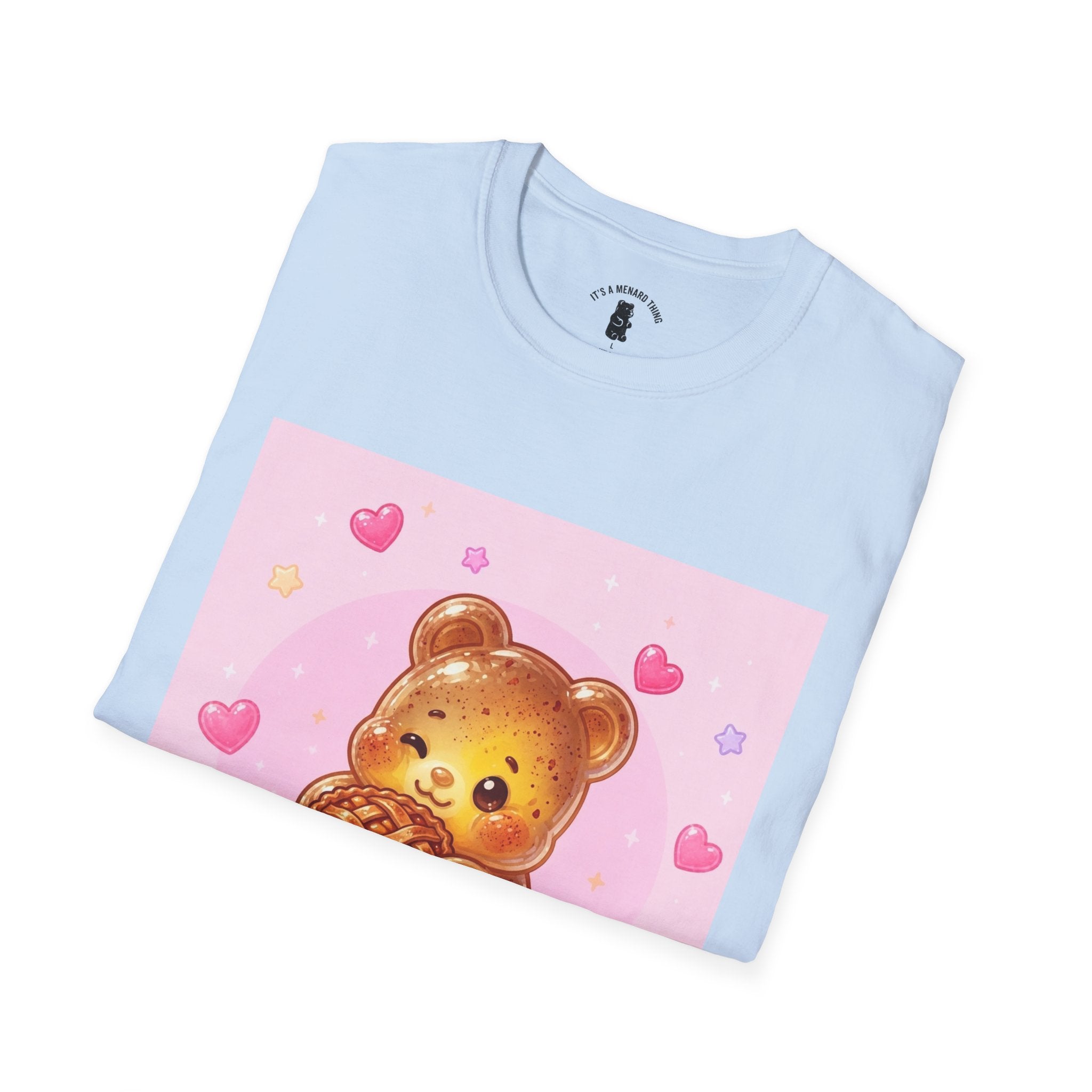Warm Fresh Apple Cinnamon Pie Gooey Gummy Bear- Graphic T-Shirt