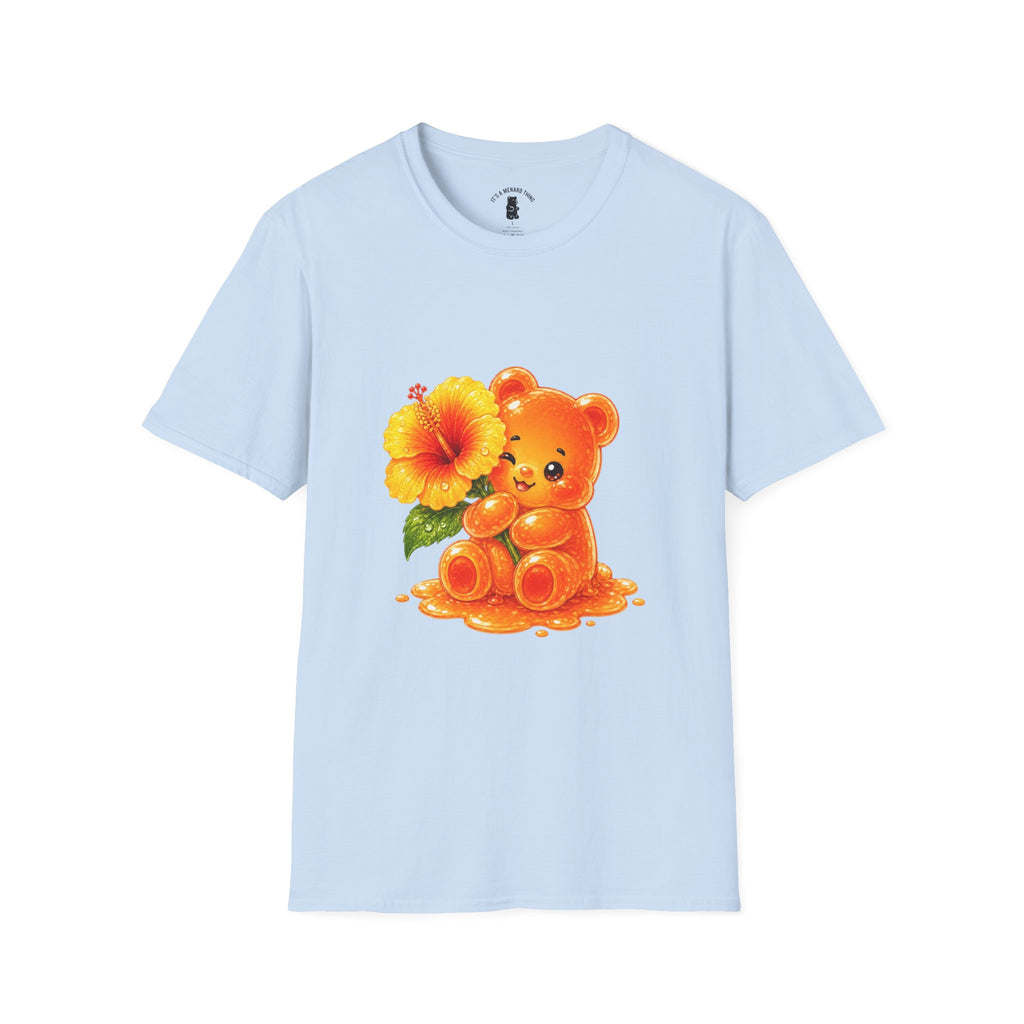 Hello Hibiscus, Orange Oozy Bear Gummy Friend Special Flower Addition- Grap