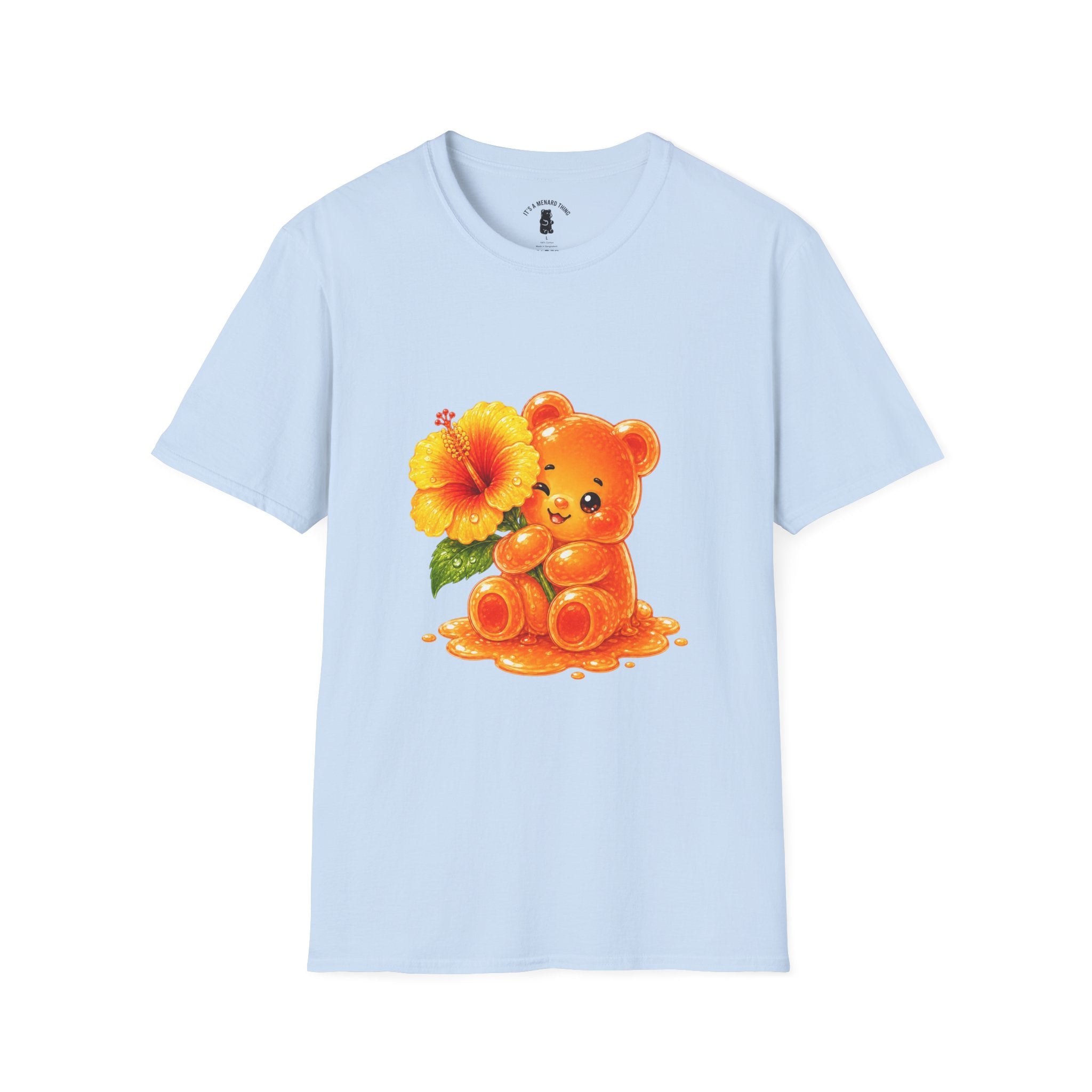 Hello Hibiscus, Orange Oozy Bear Gummy Friend Special Flower Addition- Grap