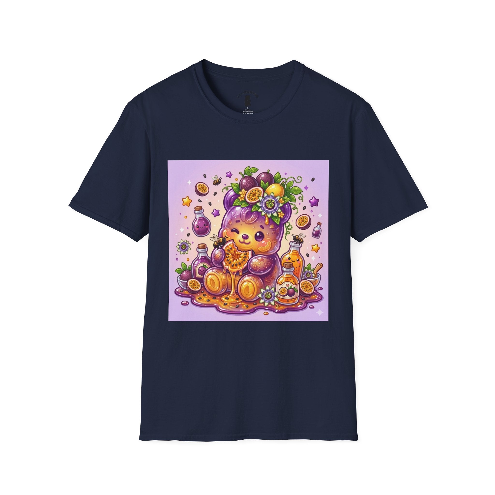 Passion Fruit, Exotic Gooey Gummy Bear— Cute Graphic T-Shirts
