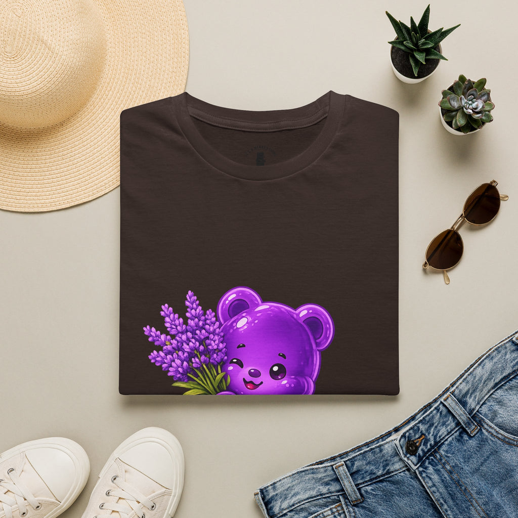 Special Lavender flower, Oozy Bear Gummy Friend- Graphic Shirt