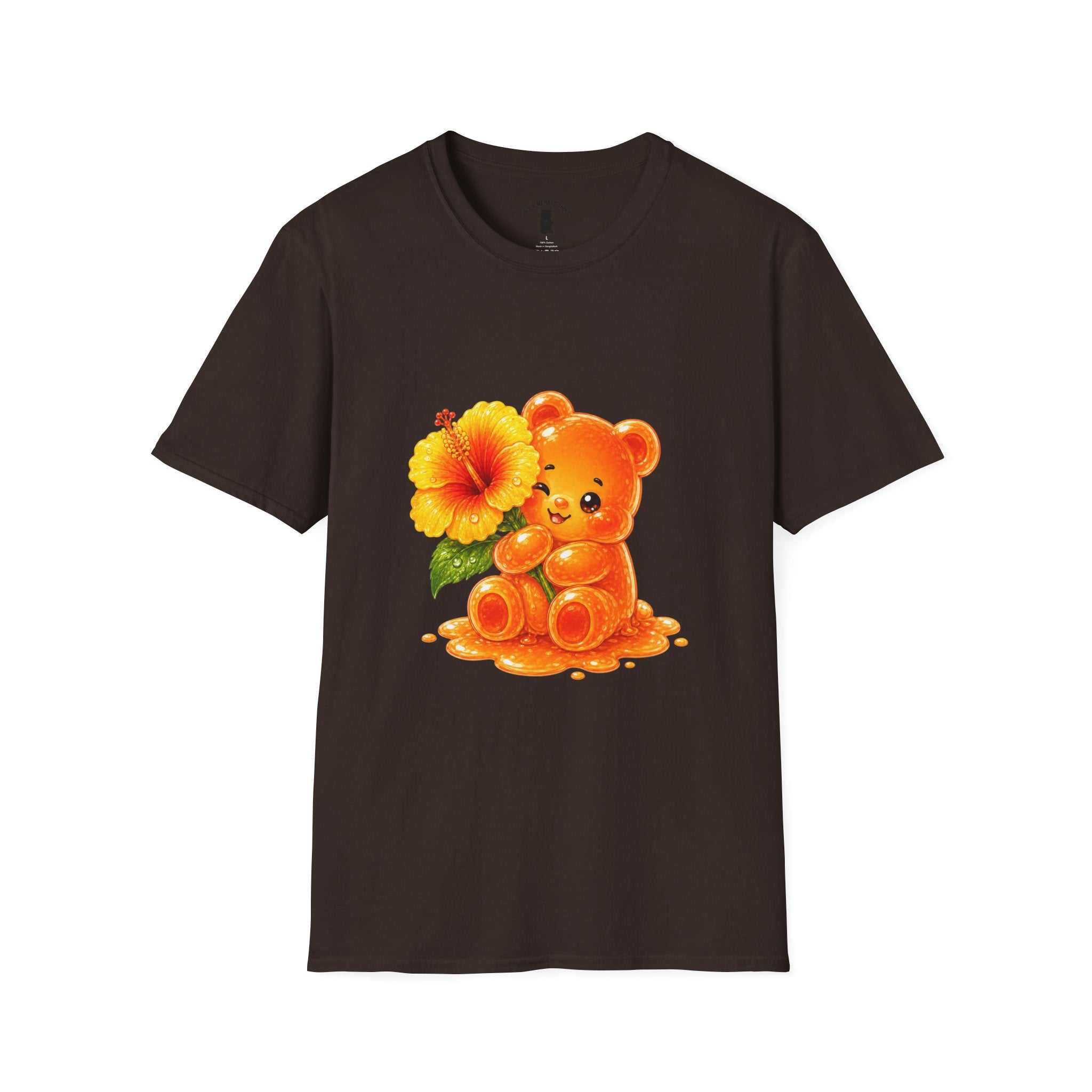 Hello Hibiscus, Orange Oozy Bear Gummy Friend Special Flower Addition- Grap