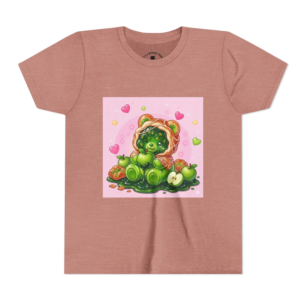 Cute Green Apple Gooey Gummy Danish Bear