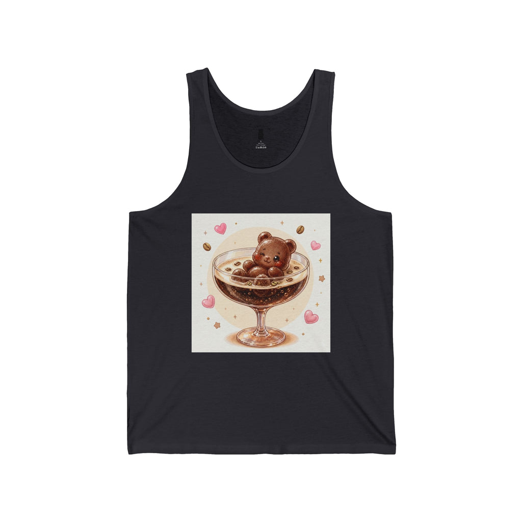 Special Coffee Martini, Brown Mocha Boozy Gooey Gummy Bear — Kawaii Graphic Tank