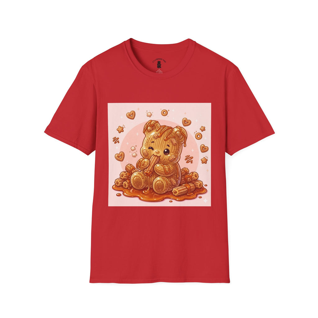 Cinnamon Churro & Dulc de Leche Gooey Gummy Bear — Cute Graphic T-Shirt